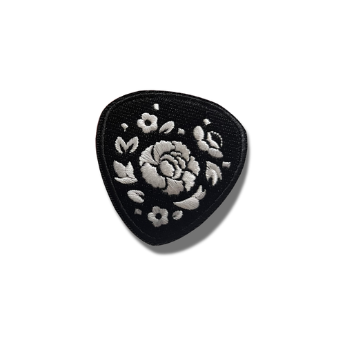 D-DAY Guitar pick Embroidered patch