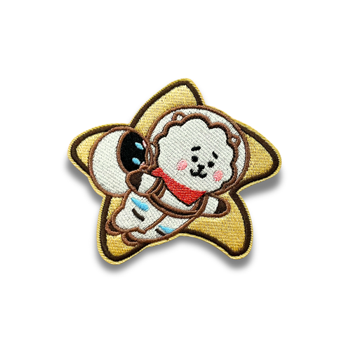 Fly with Astronaut RJ & Wootteo Embroidered patch